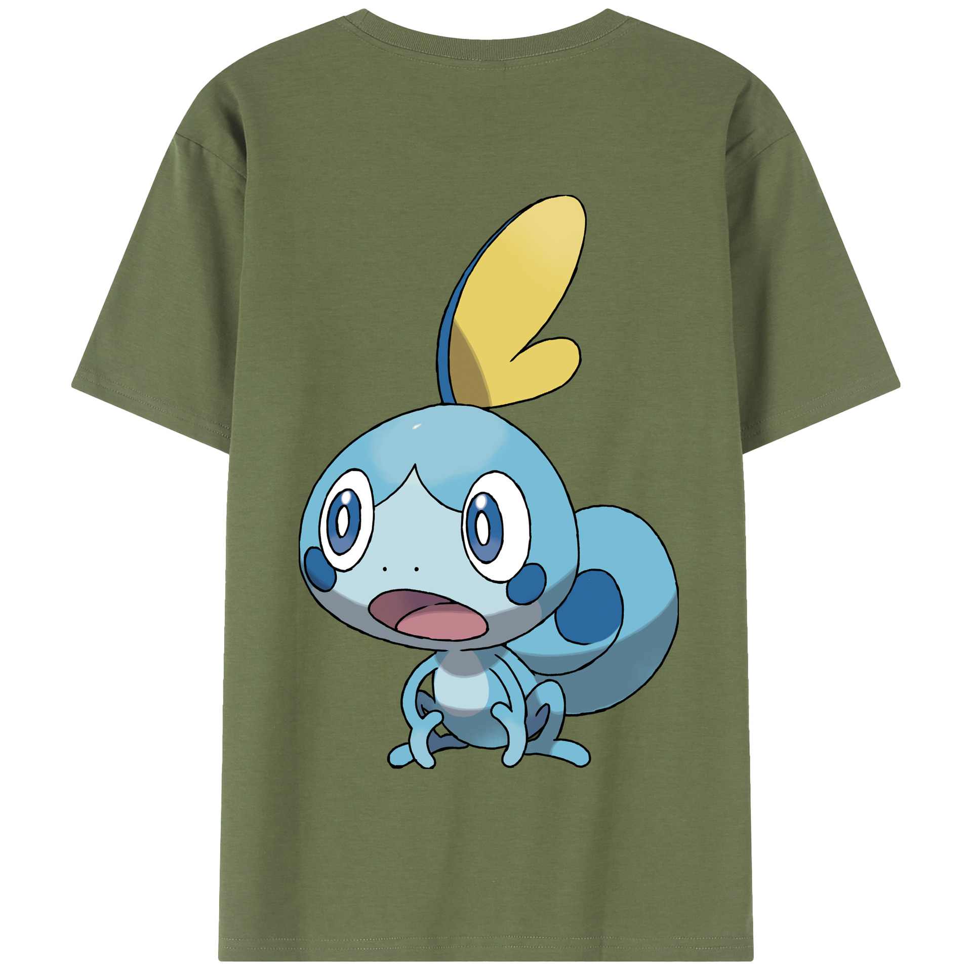（画像用） ポケットモンスター Pokémon 綿100％半袖Tシャツ（背面プリント）